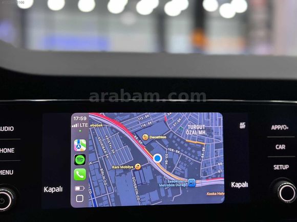 DEĞİŞENSİZ 2022 SKODA OCTAVİA E-TEC ELİTE CAR PLAY*LANSMAN RENK*