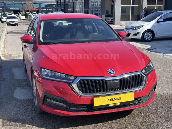1 LOKAL 2021 SKODA OCTAVİA 1.0 e-Tec ELİTE SERVİS BAKIMLI