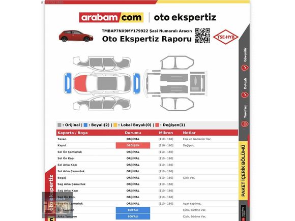 */2021 SKODA OCTAVIA 1.0 TSI E-TEC PREMİUM 133.722KM LNSMN RNK*/