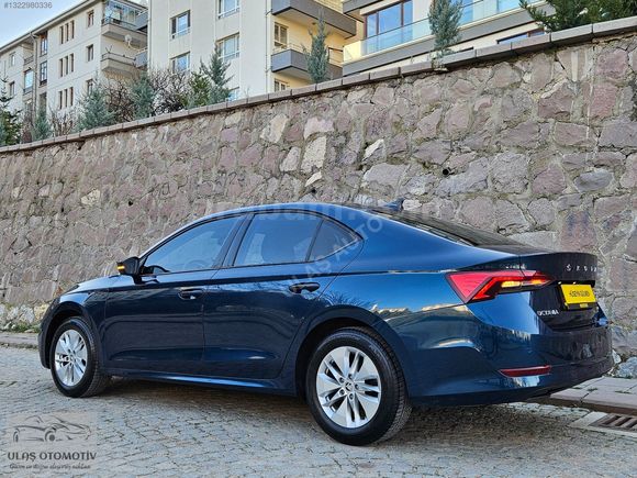 ''LANSMAN RENK ! 2022 OCTAVİA 1.0 TSİ E-TEC DSG İLK EL SERVS BK.