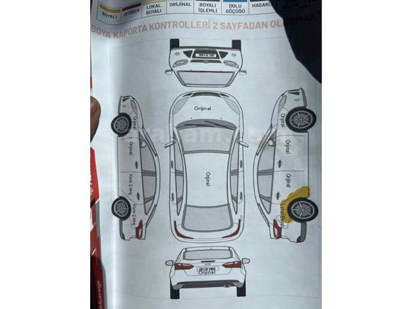Sahibinden Hyundai Accent Blue 1.6 CRDI Mode Plus 2015 Model 