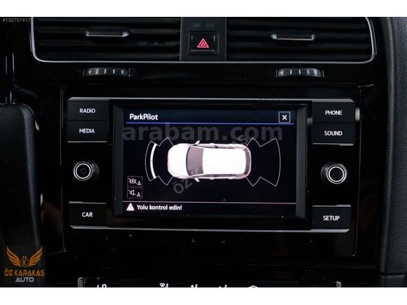 *0,68 KRD*2017-GOLF-110 BİNDE-OTOMATİK-CAM TAVAN-BEJ-SRV BAKIM