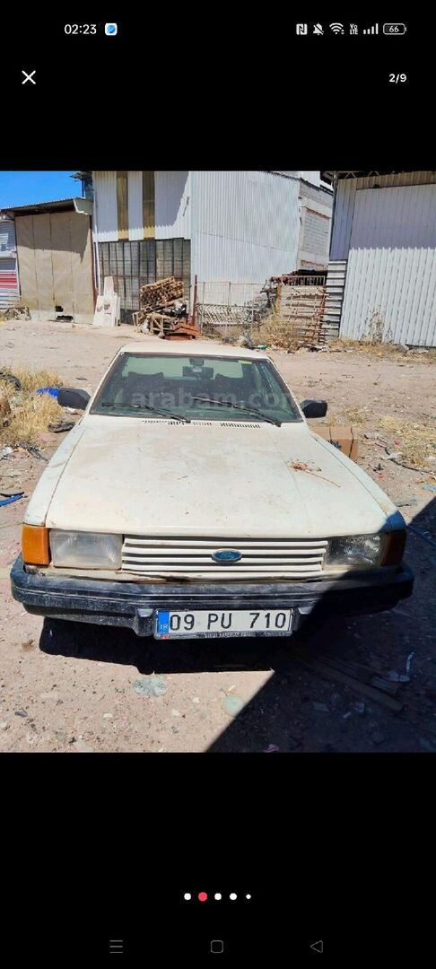 Sahibinden Ford Taunus 1.6 S 1990 Model İzmir 149.000 km Beyaz 2