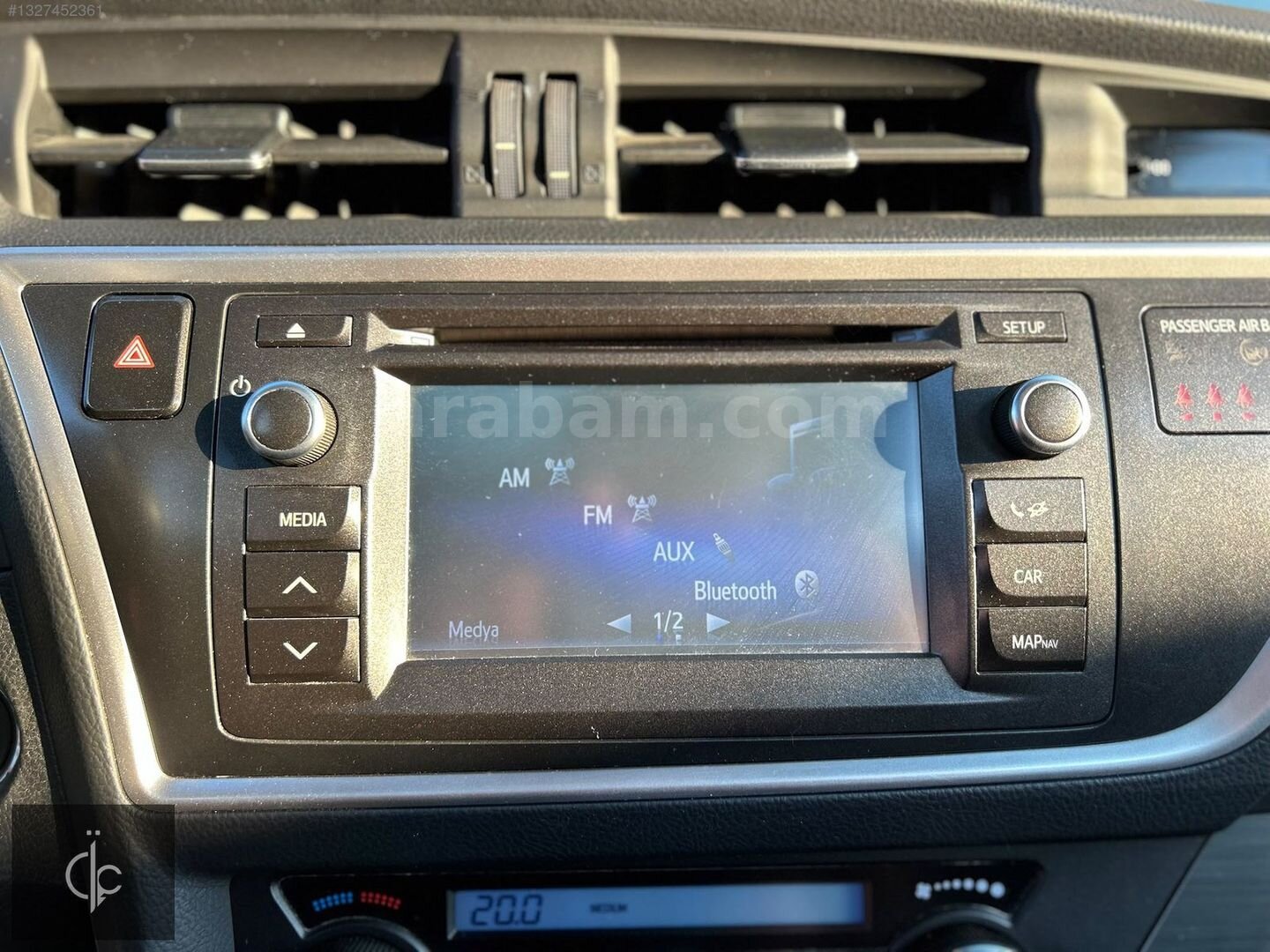 2015 TOYOTA AURİS 1.6 ADVNCE SKYPCK 68.000 KM DEĞİŞNSİZ CAM TAVN Acil 7