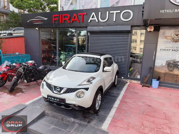 FIRAT OTOMOTİVDEN 2015 JUKE 1.6 SKYPACK C.TAVAN G.GÖRÜŞ 71.000KM