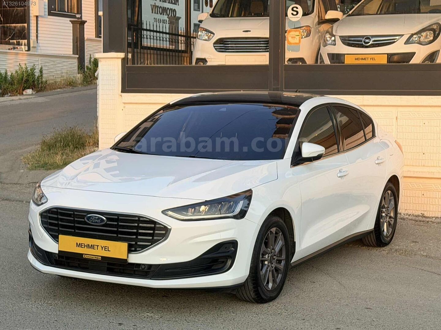 Galeriden Ford Focus 1.5 TDCi Titanium 2024 Model Antalya 14.000 km Beyaz 4