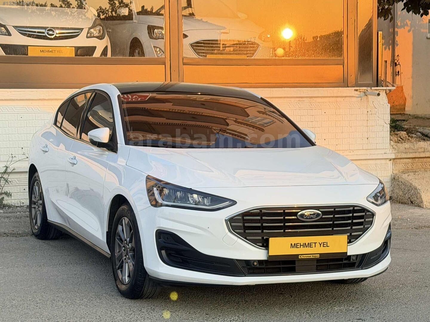 Galeriden Ford Focus 1.5 TDCi Titanium 2024 Model Antalya 14.000 km Beyaz 2