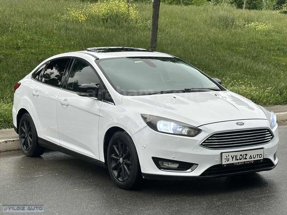 2016 FOCUS 1.5 TDCİ TİTANİUM POWERSHİFT SUNROOFLU EN FUL PAKETLİ