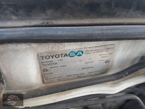 1.3 XL 219 km de corolla