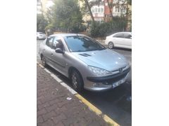 Klimalı Peugeot 206 1.4 Comfort 2010 Model  182.000 km Gri (Gümüş)