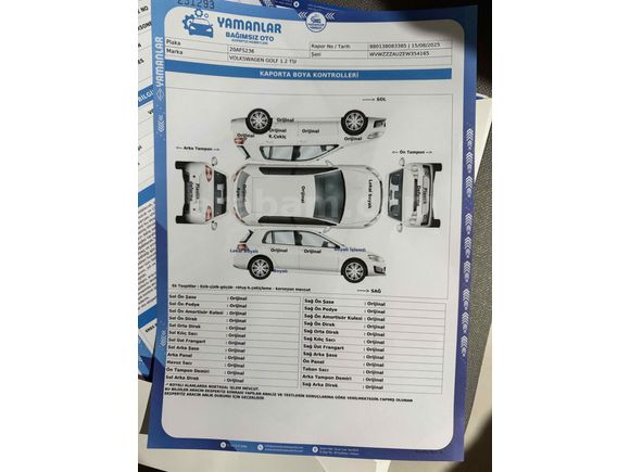 Sahibinden Volkswagen Golf 1.2 TSi Midline Plus 2014 Model 