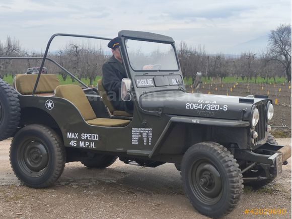 ASKERİ JEEP ORJİNAL WİLLYS K.KART TAKSİT İMKANI