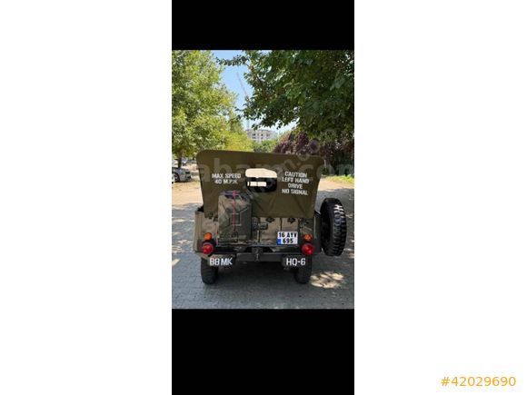 ASKERİ JEEP ORJİNAL WİLLYS K.KART TAKSİT İMKANI