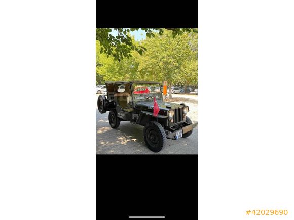 ASKERİ JEEP ORJİNAL WİLLYS K.KART TAKSİT İMKANI