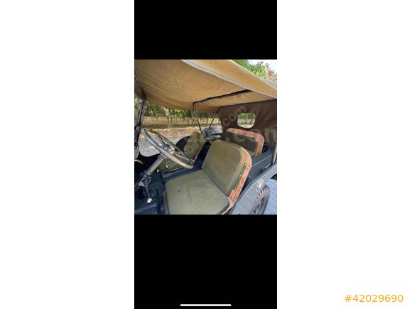 ASKERİ JEEP ORJİNAL WİLLYS K.KART TAKSİT İMKANI
