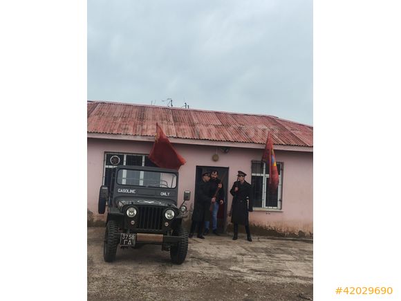 ASKERİ JEEP ORJİNAL WİLLYS K.KART TAKSİT İMKANI