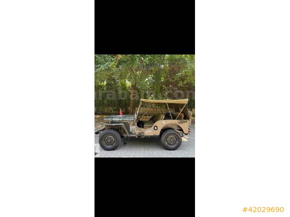 ASKERİ JEEP ORJİNAL WİLLYS K.KART TAKSİT İMKANI