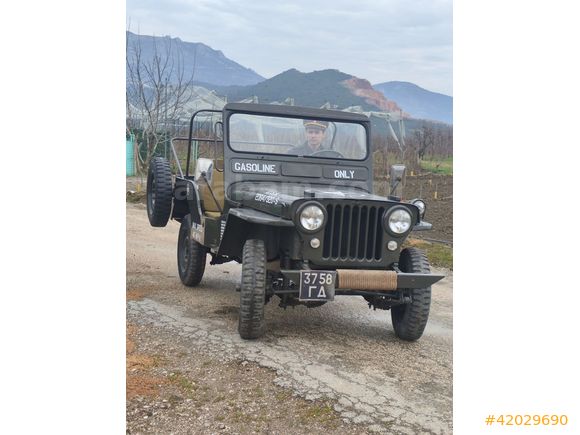 ASKERİ JEEP ORJİNAL WİLLYS K.KART TAKSİT İMKANI