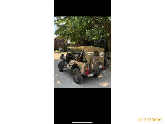 ASKERİ JEEP ORJİNAL WİLLYS K.KART TAKSİT İMKANI
