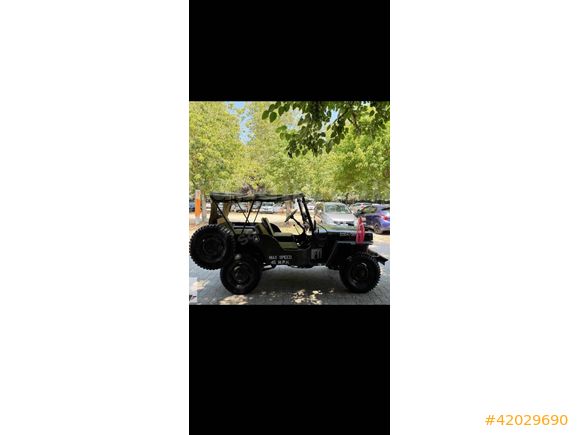 ASKERİ JEEP ORJİNAL WİLLYS K.KART TAKSİT İMKANI
