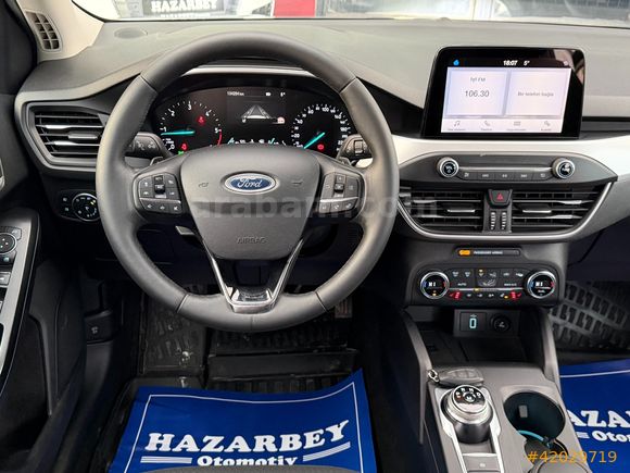 HAZARBEY 2019 FOCUS 1.5 TDCİ TİTANİUM/OTONM/ŞERİT TKP/ KIŞ PAKET