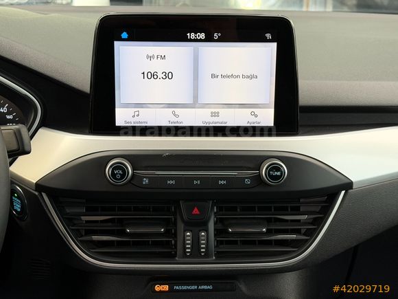 HAZARBEY 2019 FOCUS 1.5 TDCİ TİTANİUM/OTONM/ŞERİT TKP/ KIŞ PAKET
