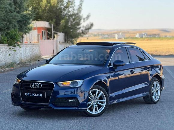 ÇELİKLER'DEN 2015 AUDİ A3 CAM TAVAN DÜŞÜK KM