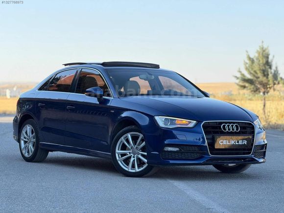ÇELİKLER'DEN 2015 AUDİ A3 CAM TAVAN DÜŞÜK KM