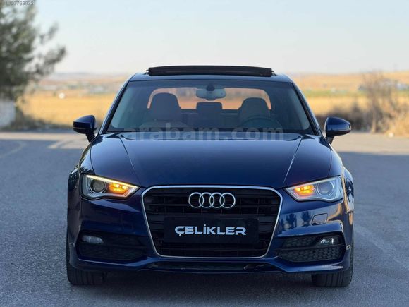 ÇELİKLER'DEN 2015 AUDİ A3 CAM TAVAN DÜŞÜK KM