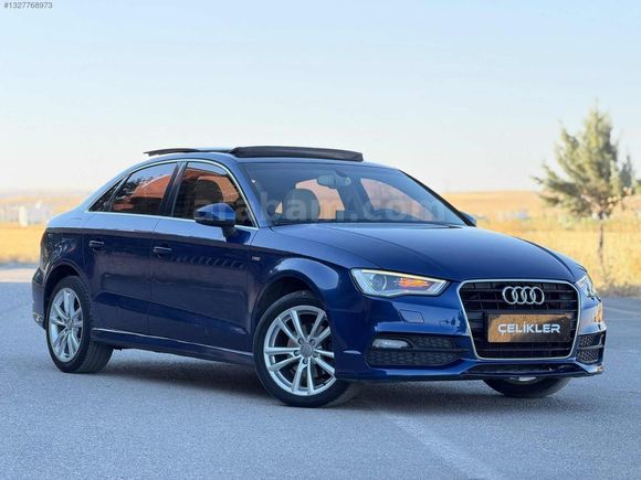 ÇELİKLER'DEN 2015 AUDİ A3 CAM TAVAN DÜŞÜK KM