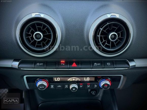 KARA GRUP' 2017 A3 SEDAN 1.6 DİZEL' OPSİYON RENK' GERİ GÖRÜŞ