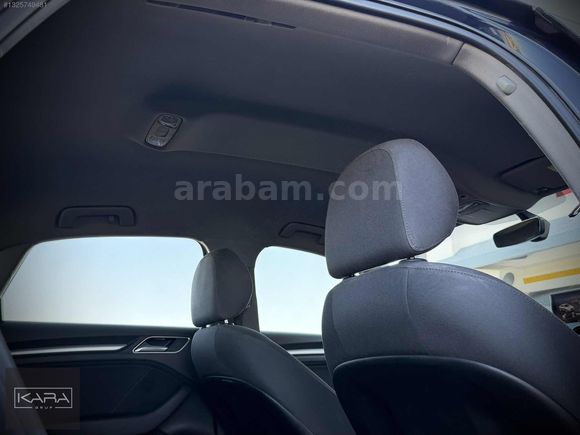 KARA GRUP' 2017 A3 SEDAN 1.6 DİZEL' OPSİYON RENK' GERİ GÖRÜŞ
