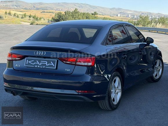 KARA GRUP' 2017 A3 SEDAN 1.6 DİZEL' OPSİYON RENK' GERİ GÖRÜŞ