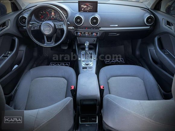 KARA GRUP' 2017 A3 SEDAN 1.6 DİZEL' OPSİYON RENK' GERİ GÖRÜŞ