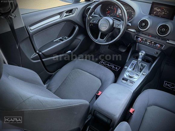 KARA GRUP' 2017 A3 SEDAN 1.6 DİZEL' OPSİYON RENK' GERİ GÖRÜŞ