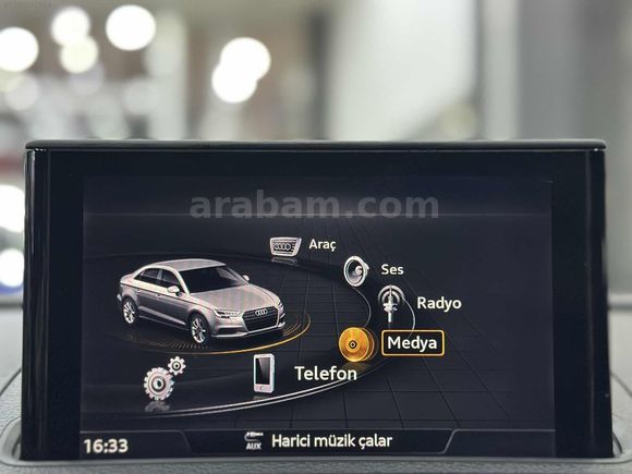 *DEĞİŞENSİZ* 2017 AUDİ A3 1.6 TDI**KEYLESS**MATRİX LED**17JANT**
