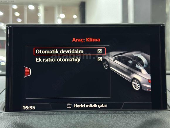 *DEĞİŞENSİZ* 2017 AUDİ A3 1.6 TDI**KEYLESS**MATRİX LED**17JANT**