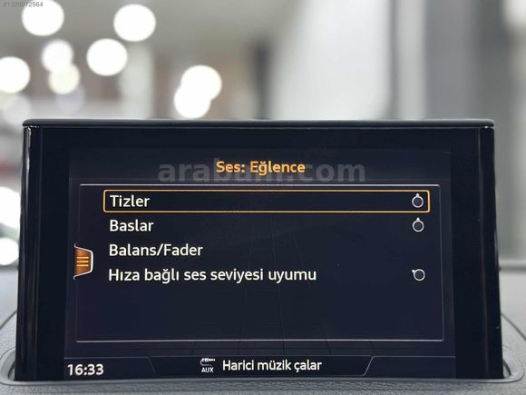 *DEĞİŞENSİZ* 2017 AUDİ A3 1.6 TDI**KEYLESS**MATRİX LED**17JANT**