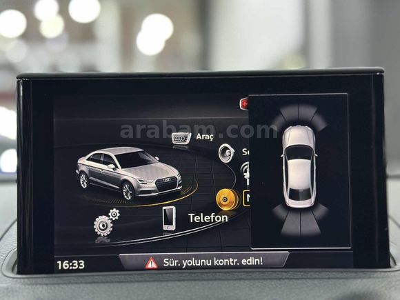 *DEĞİŞENSİZ* 2017 AUDİ A3 1.6 TDI**KEYLESS**MATRİX LED**17JANT**