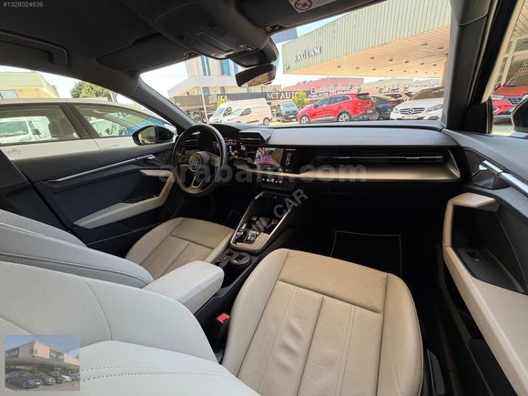 2022 AUDİ A3 SEDAN 35TFSI ADVANCED 75 000 SERVİS BAKIMLI