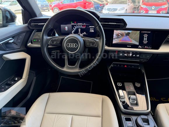 2022 AUDİ A3 SEDAN 35TFSI ADVANCED 75 000 SERVİS BAKIMLI