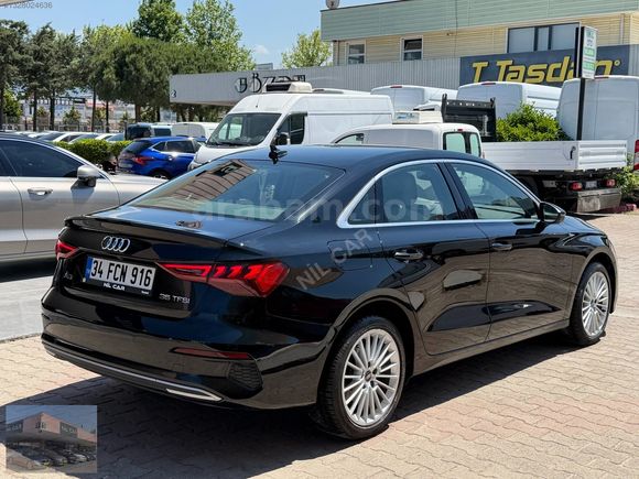 2022 AUDİ A3 SEDAN 35TFSI ADVANCED 75 000 SERVİS BAKIMLI