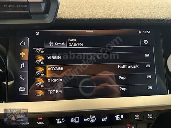 TURNA AUTO *62 BİN'DE! 2022 A3 ADVANCED HAYALET D.KOLTUK P.ASİST