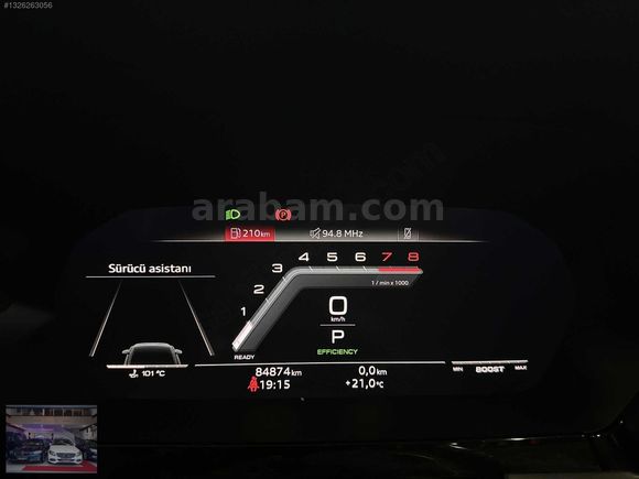 CİHAN|KUSURSUZ 2021 ADVANCED 84KM CAM TAVAN MATRİX PRE SENSE