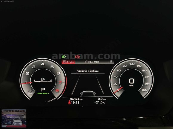 CİHAN|KUSURSUZ 2021 ADVANCED 84KM CAM TAVAN MATRİX PRE SENSE