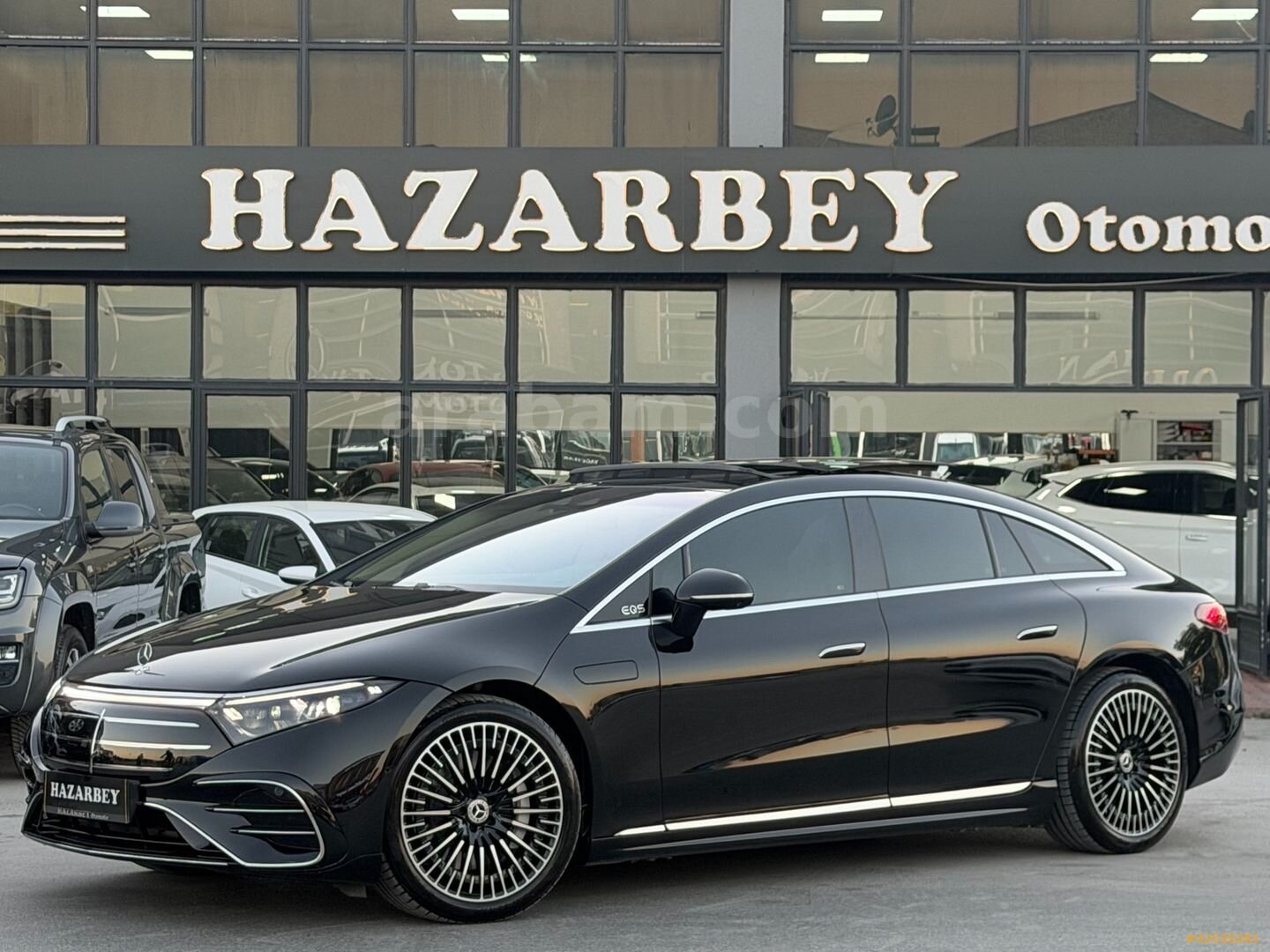 HAZARBEY 2025 EQS450 4MATİC/ARKA AKS/BURMESTR/SĞTM/HEAD UP/360K.