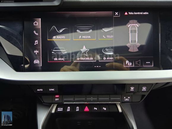 YÜCELER OTO'DAN 2023 AUDİ A3ADVANCE KDV%20 CAM TAVAN HATASIZ