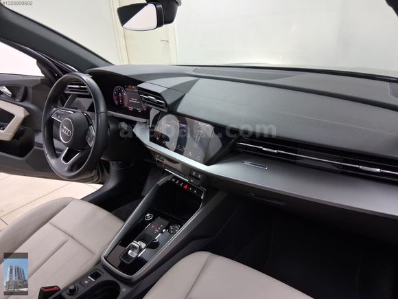 YÜCELER OTO'DAN 2023 AUDİ A3ADVANCE KDV%20 CAM TAVAN HATASIZ