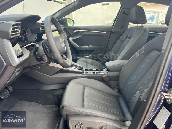 KIRANTA 2025 AUDİ A3 1.5 ADVANCED CAM TAVAN PARLAMENT MAVİ