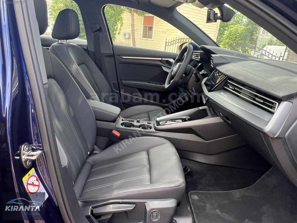 KIRANTA 2025 AUDİ A3 1.5 ADVANCED CAM TAVAN PARLAMENT MAVİ